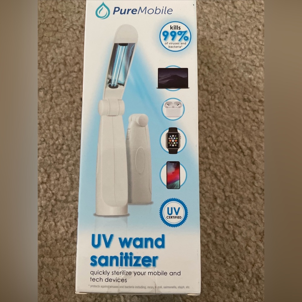UV Wand Sanitizer with Suction New In Box